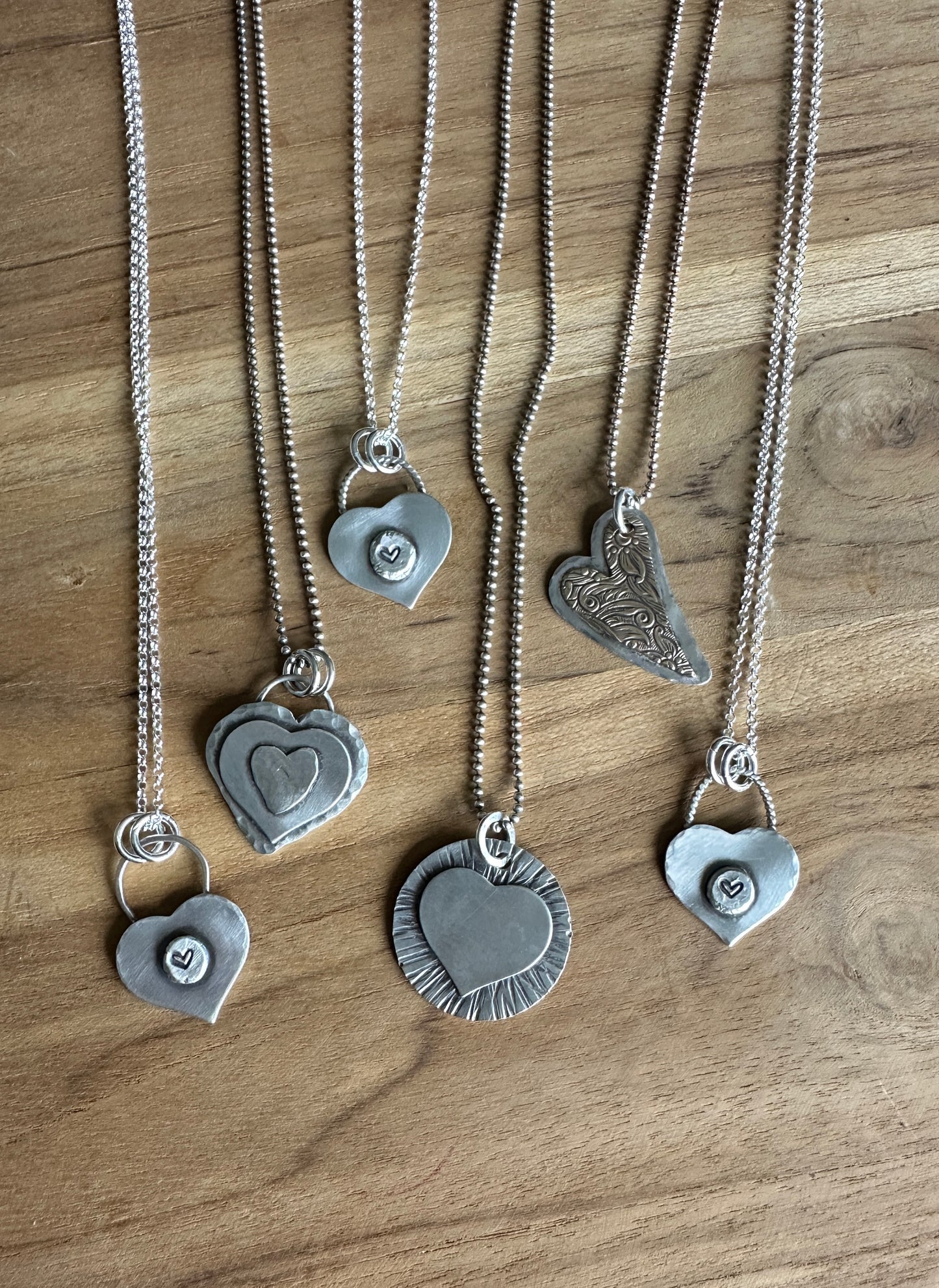 Rustic Heart Necklace