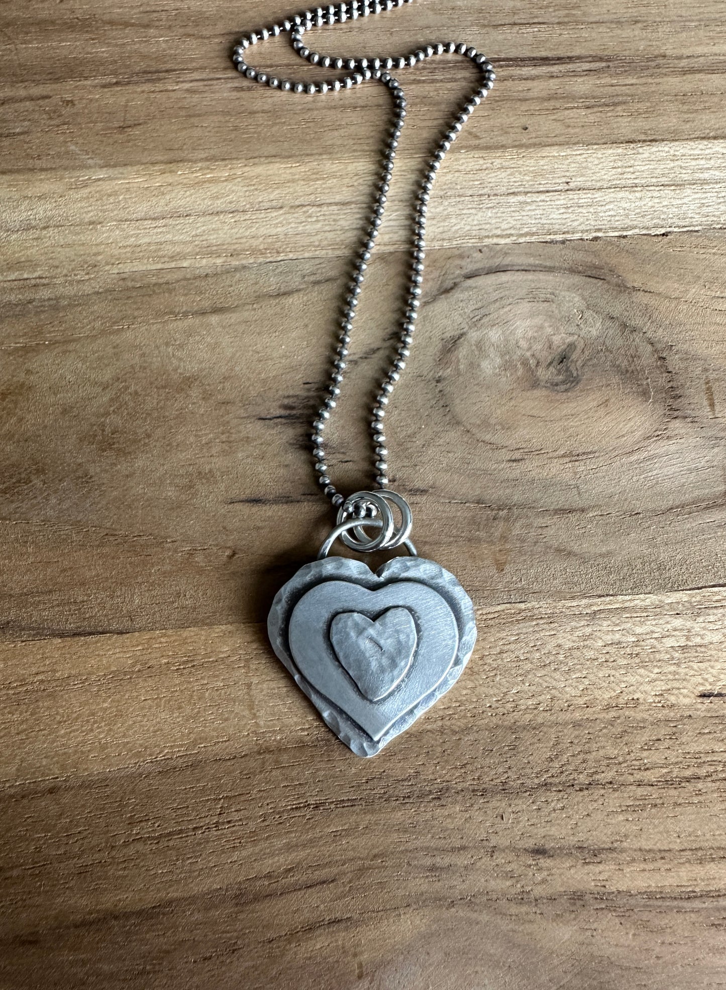 Rustic Heart Necklace