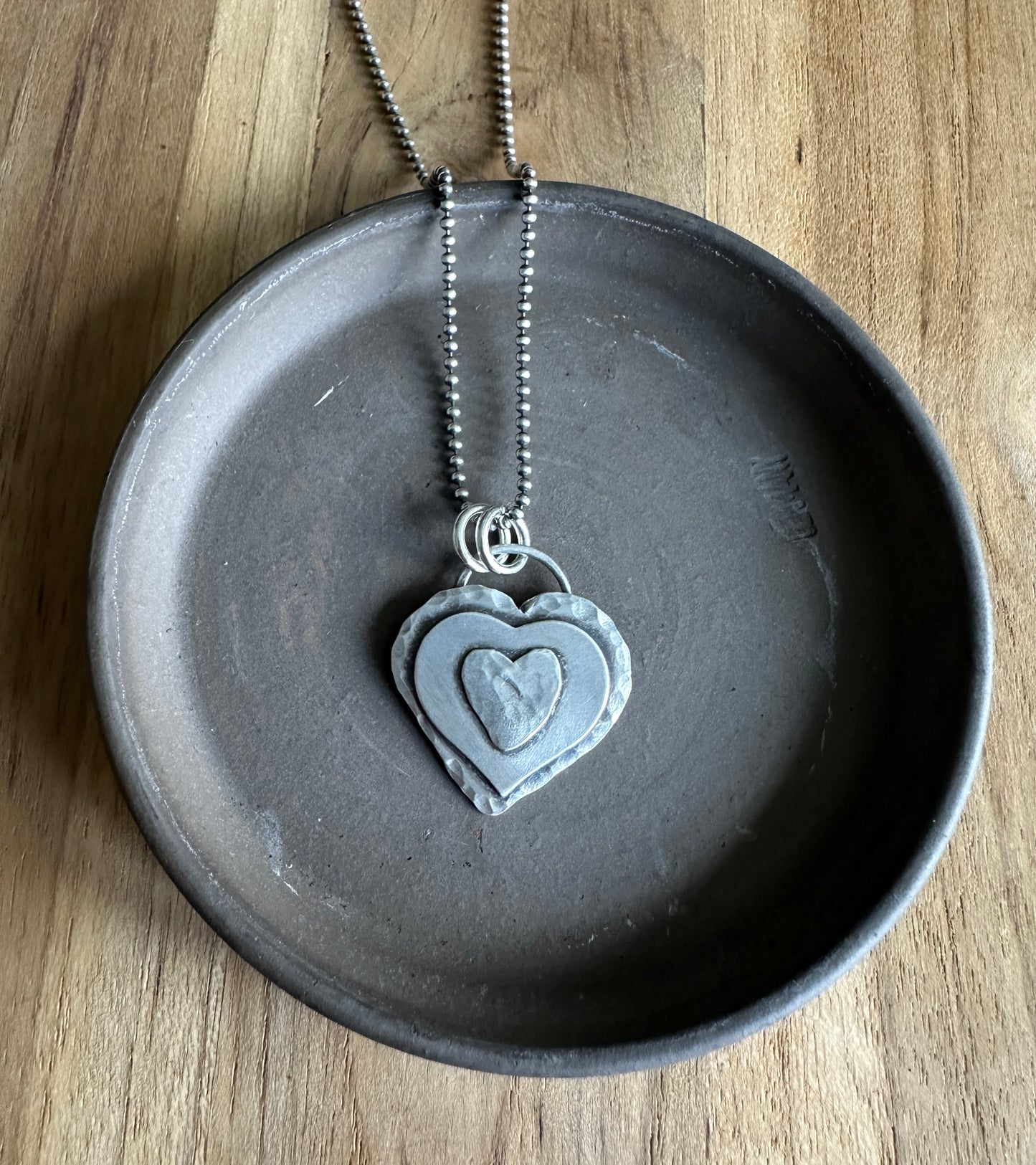 Rustic Heart Necklace