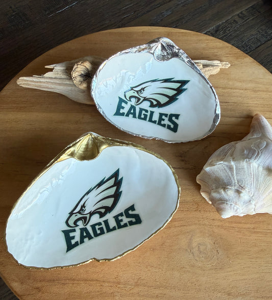 Eagles Clam Shell Trinket Dish
