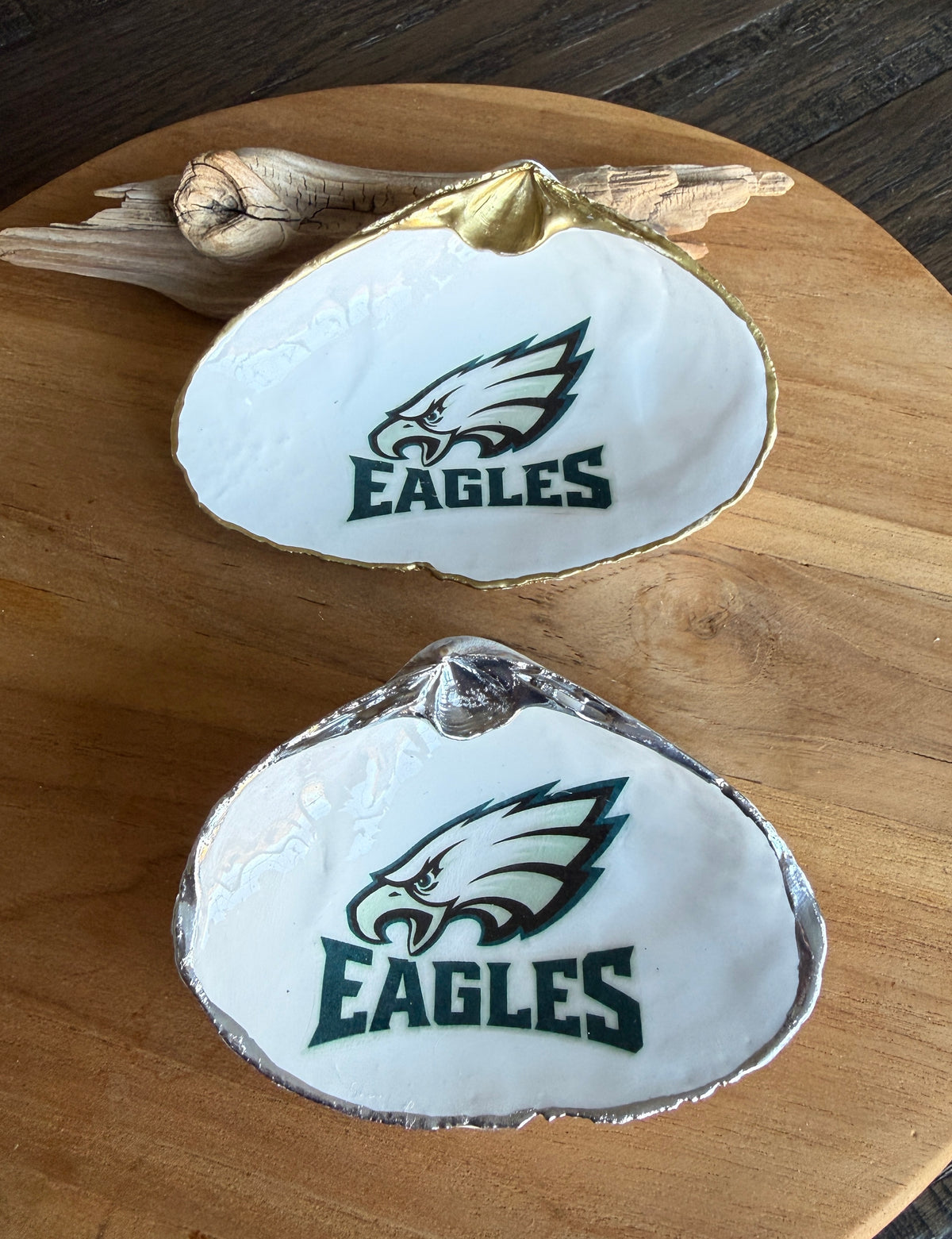 Eagles Clam Shell Trinket Dish