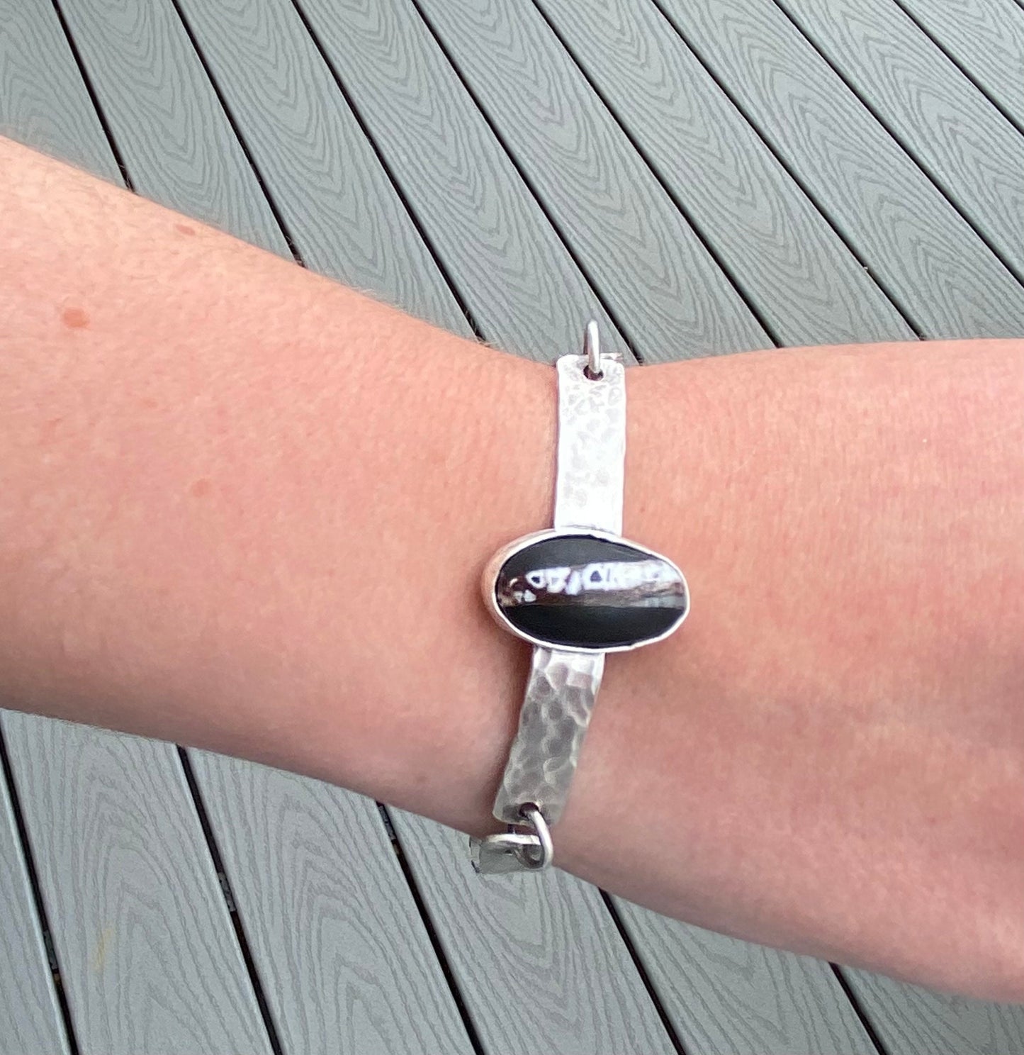 White Buffalo Turquoise Bracelet