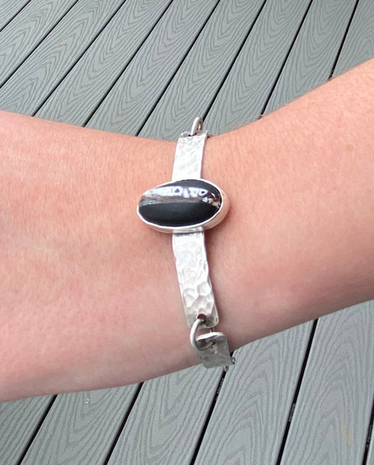 White Buffalo Turquoise Bracelet