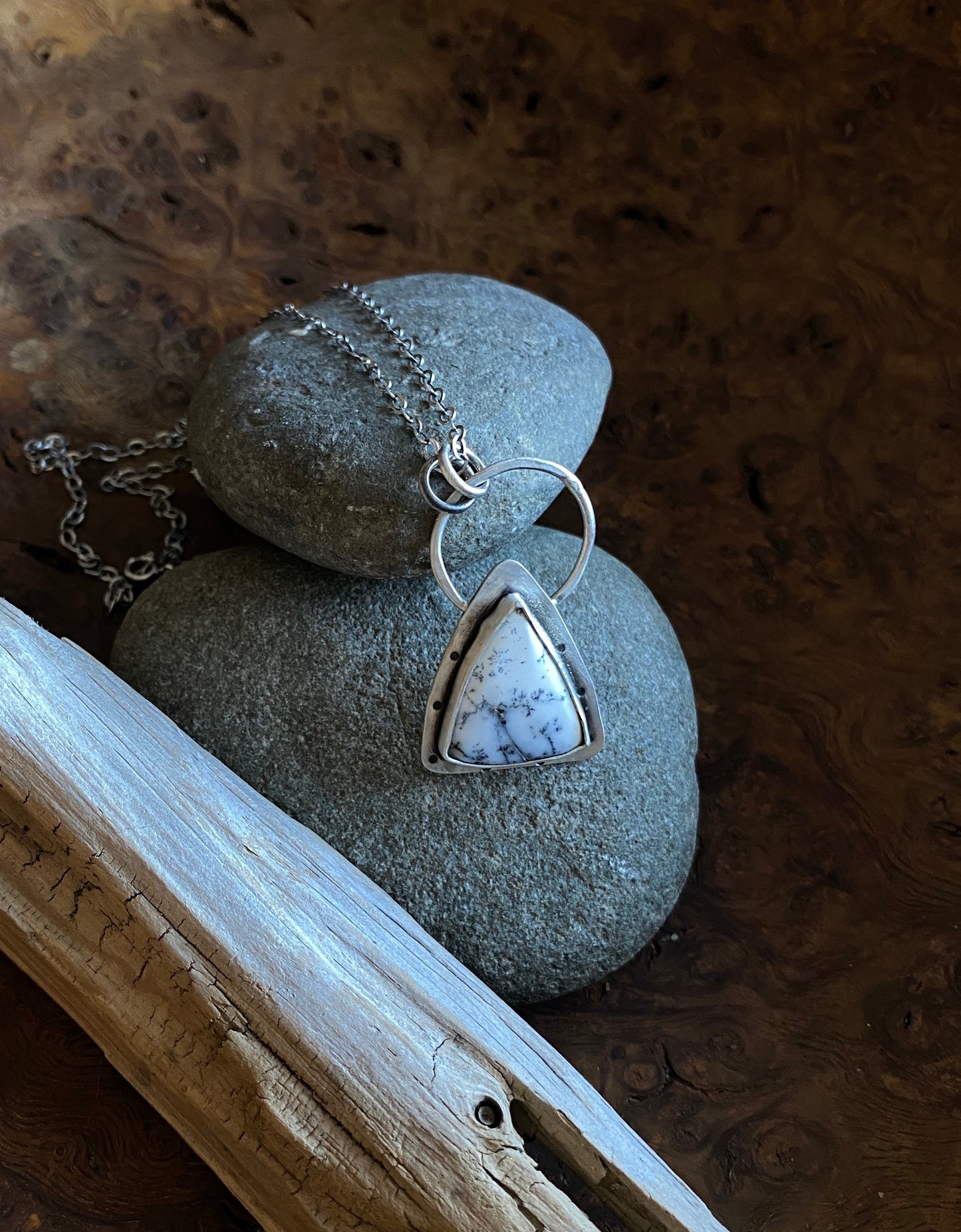 Dendritic Opal Necklace
