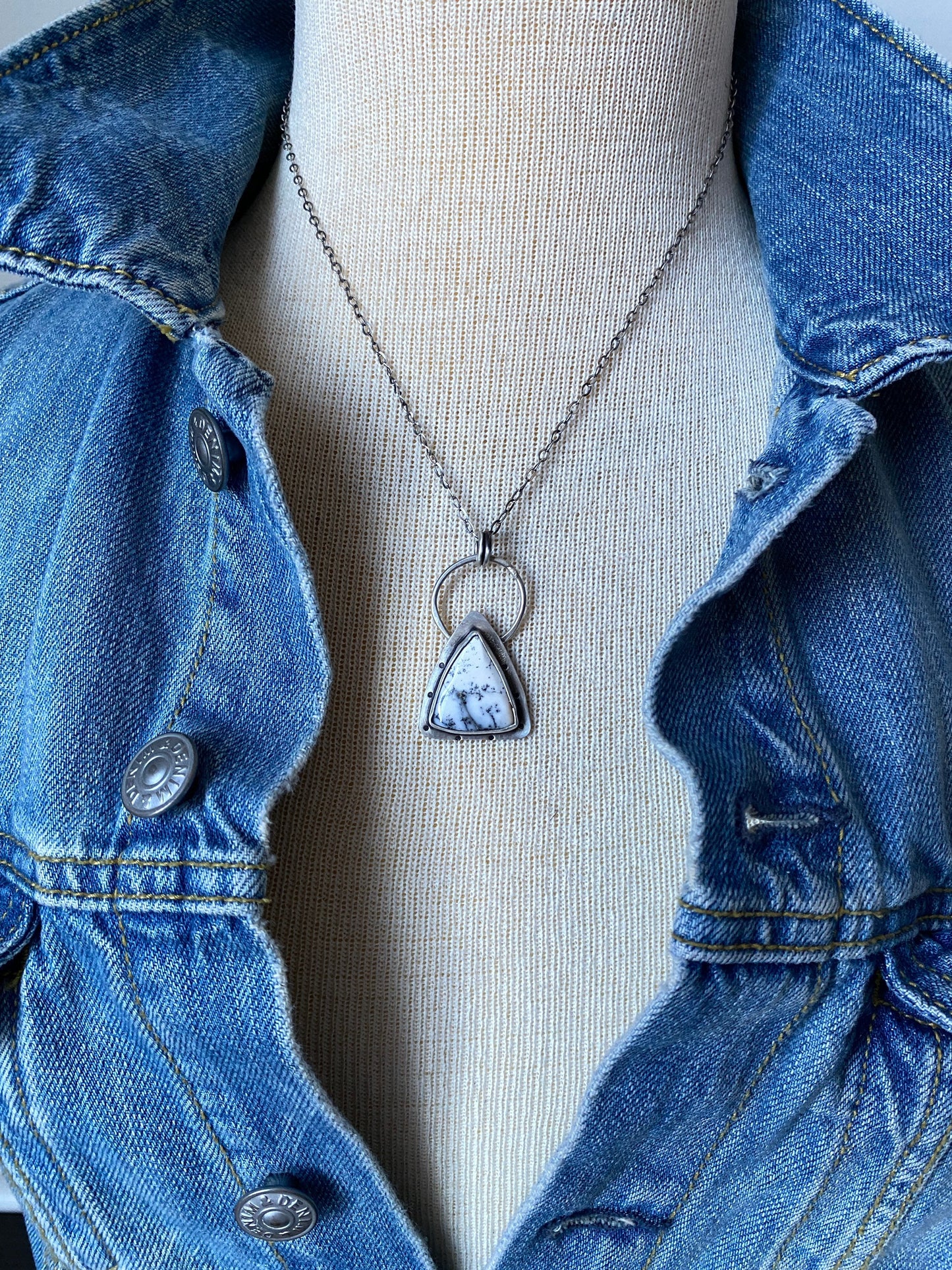Dendritic Opal Necklace