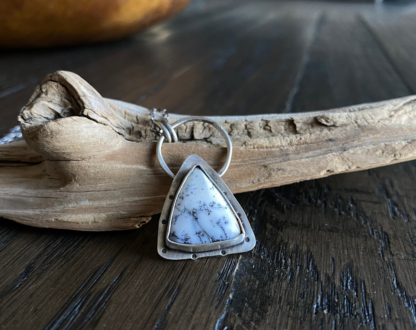 Dendritic Opal Necklace