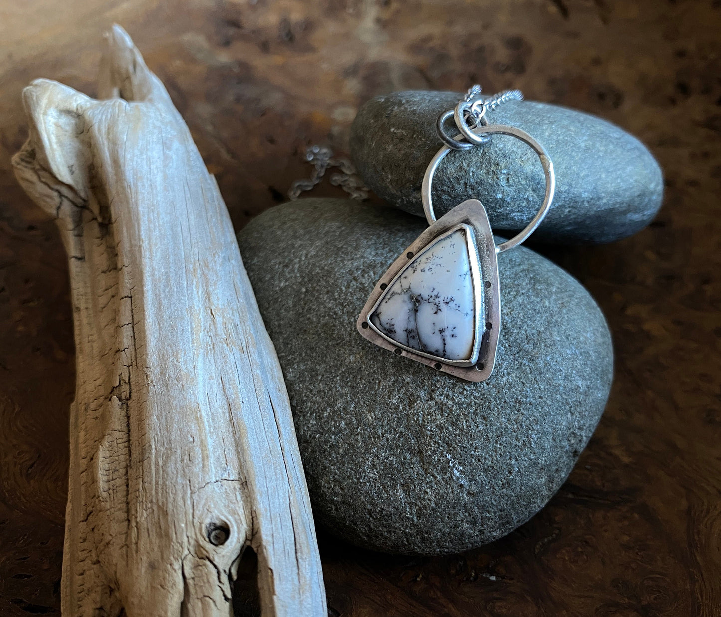 Dendritic Opal Necklace