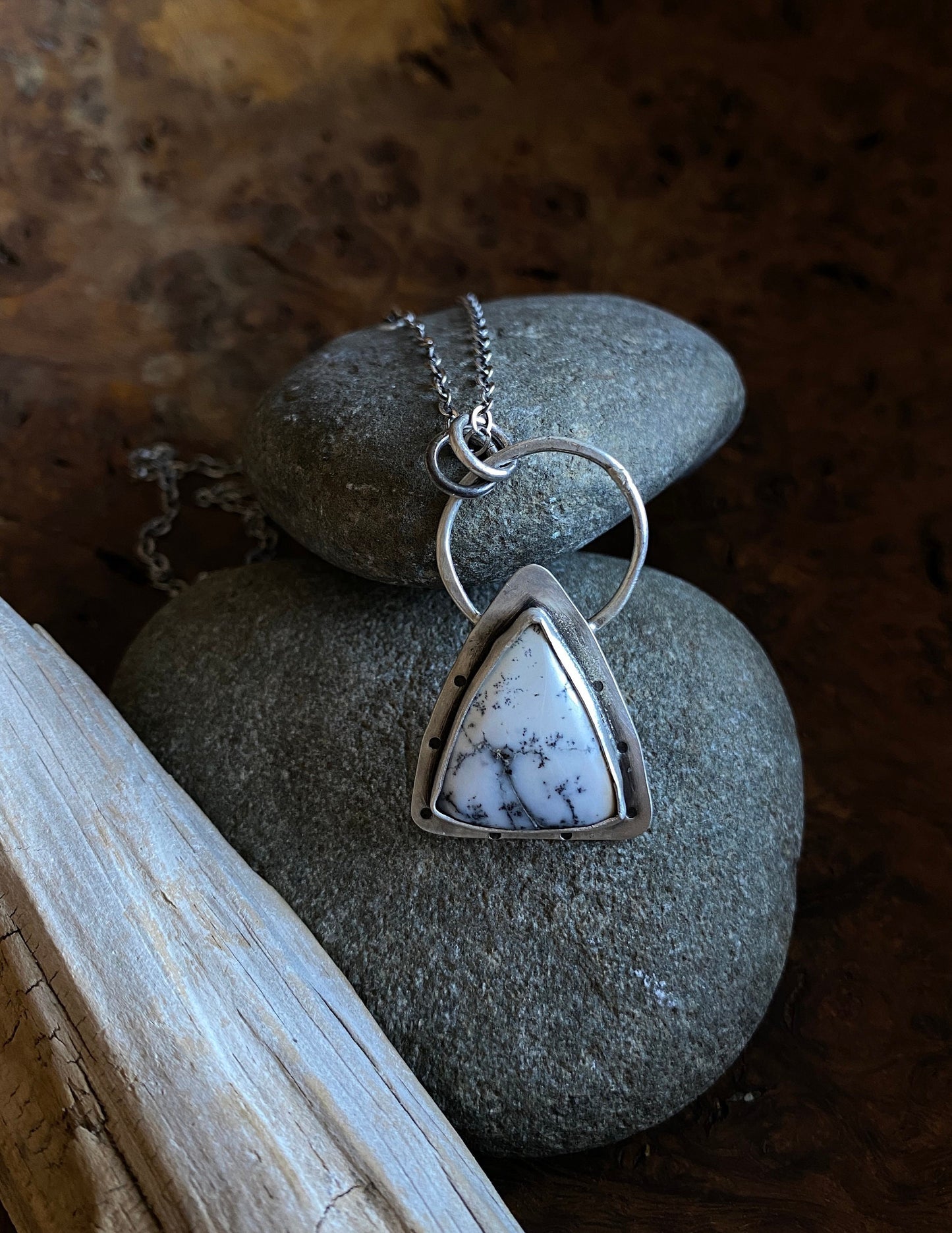 Dendritic Opal Necklace