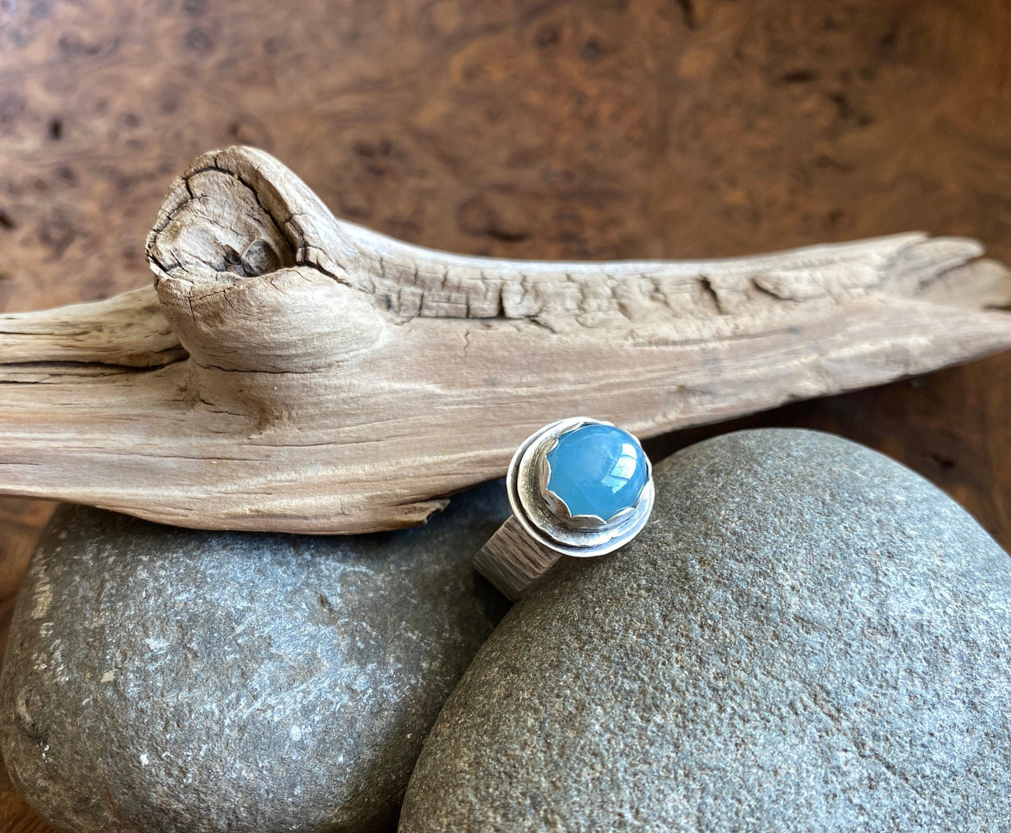 Aquamarine stone ring, March birthstone ring, aquamarine, silver stone ring, sterling silver aquamarine ring