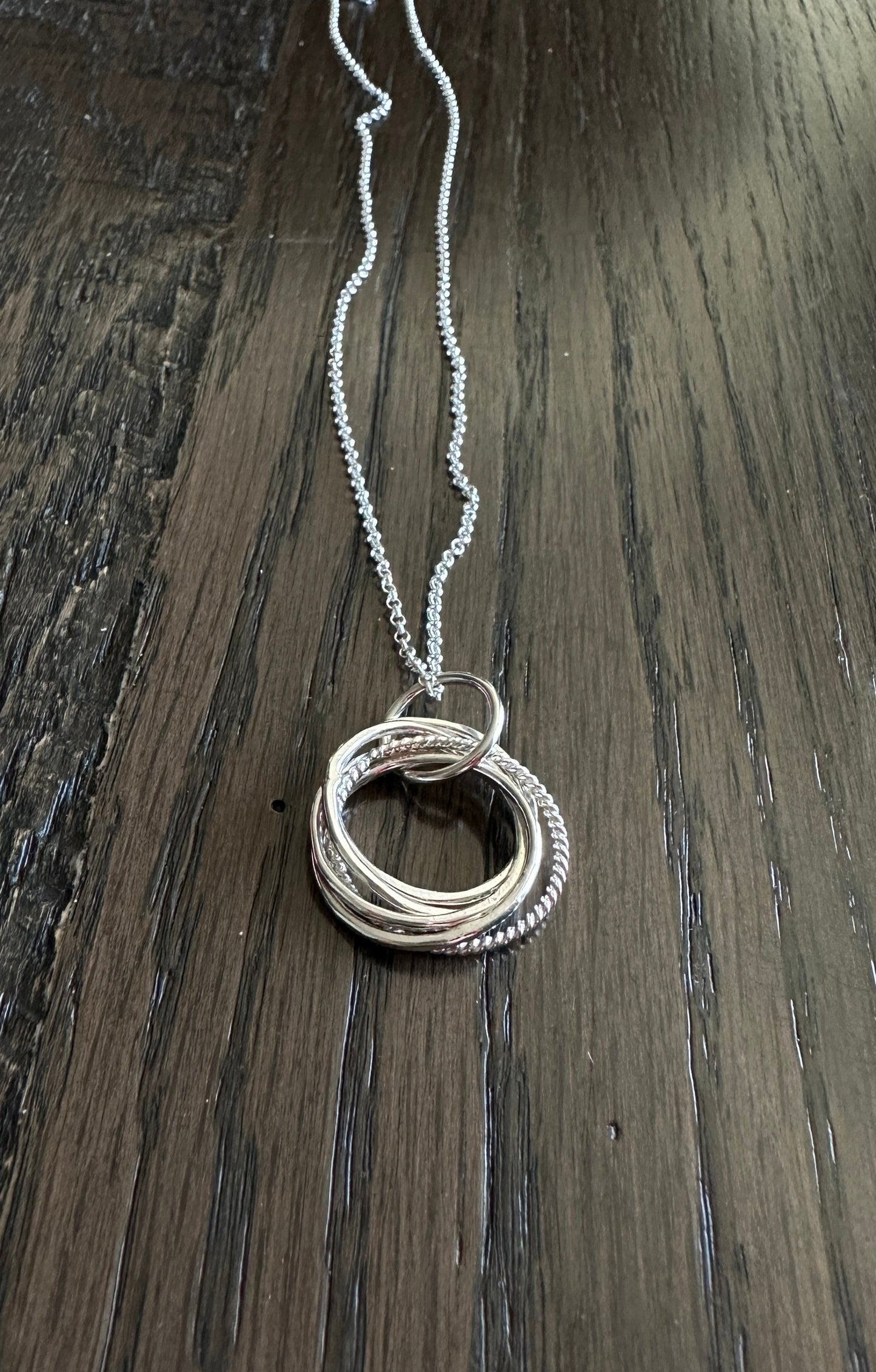 Five Ring Necklace