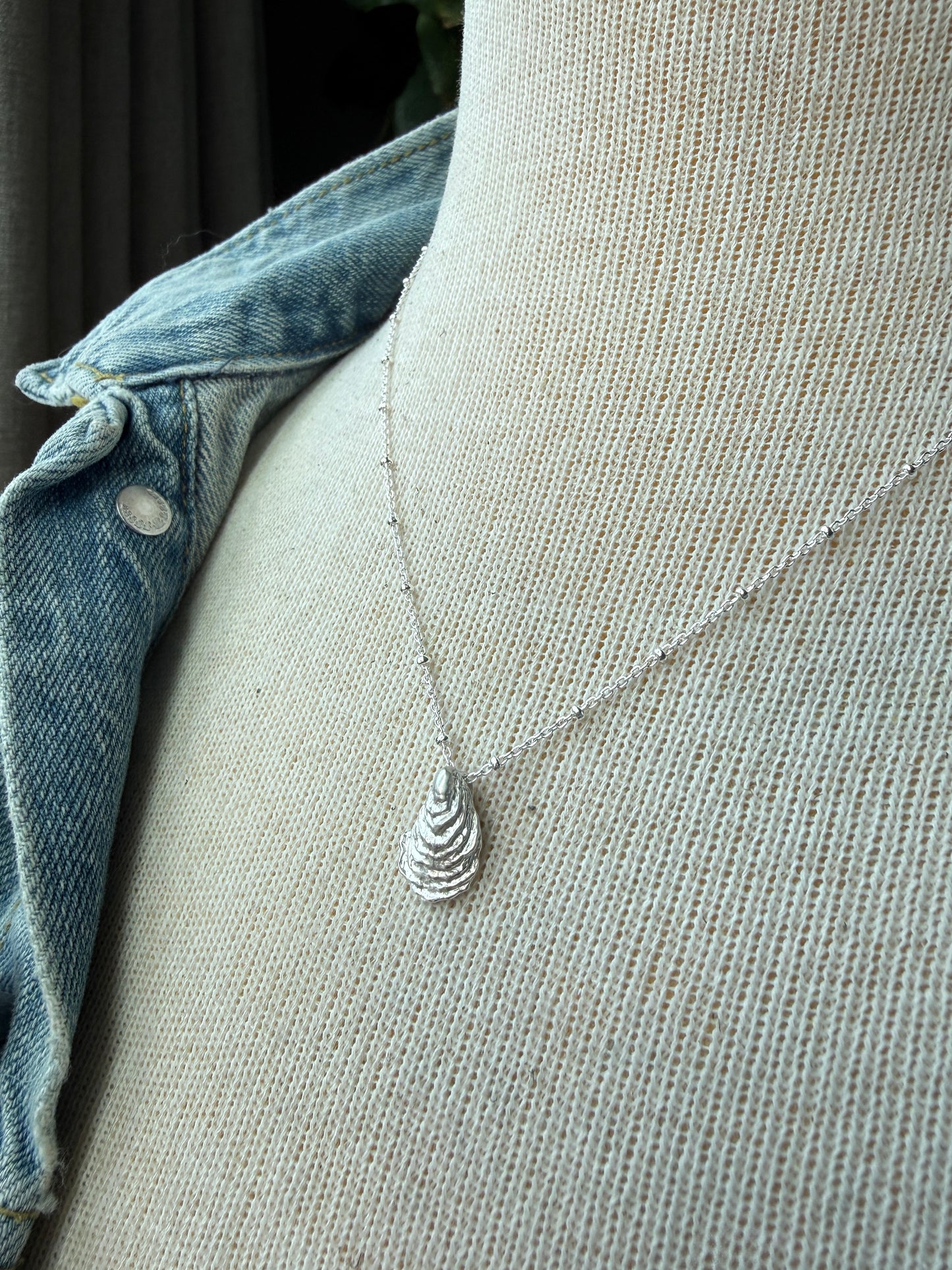 Mini Oyster Shell Necklace