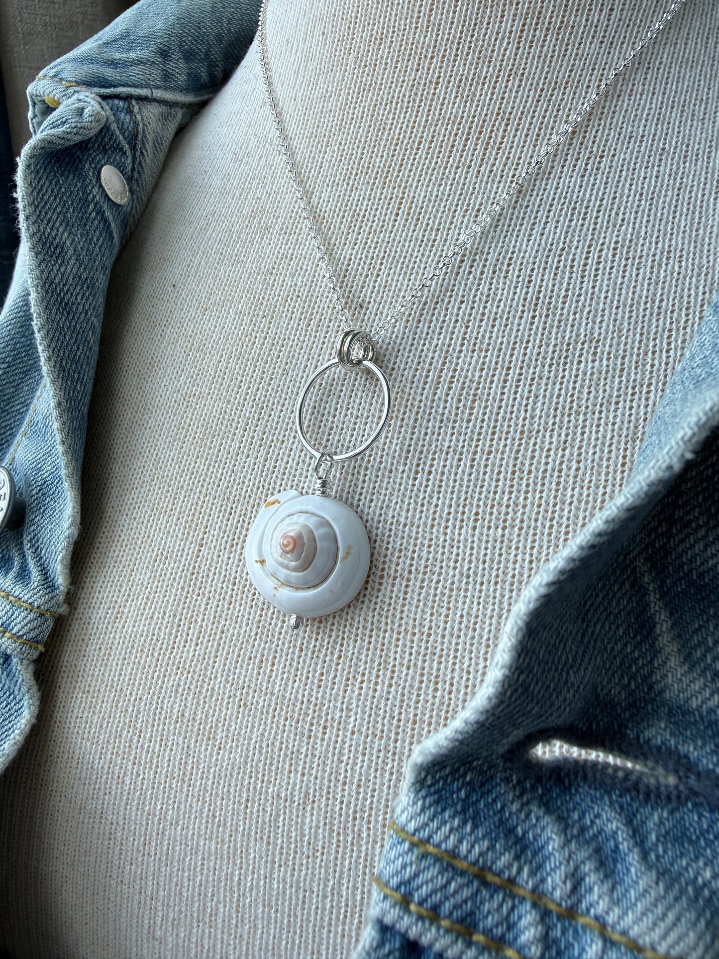 Shiva Shell Pendant Necklace