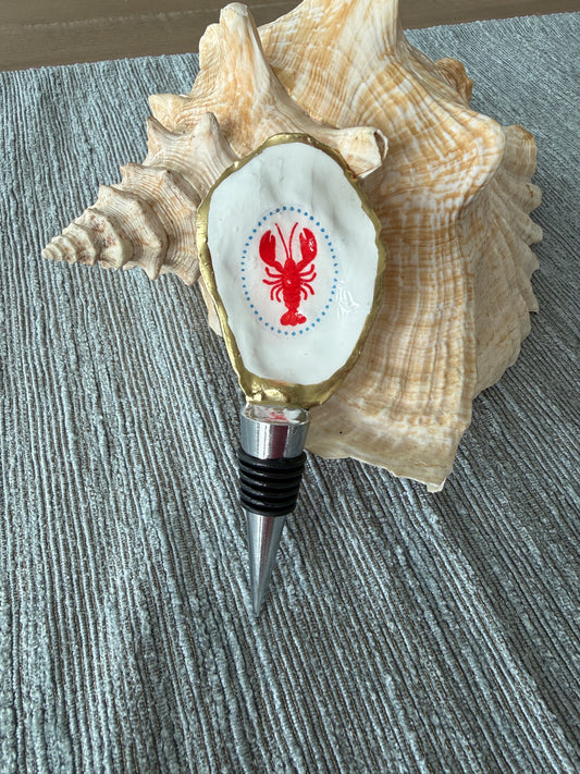 Oyster Shell Wine Stopper