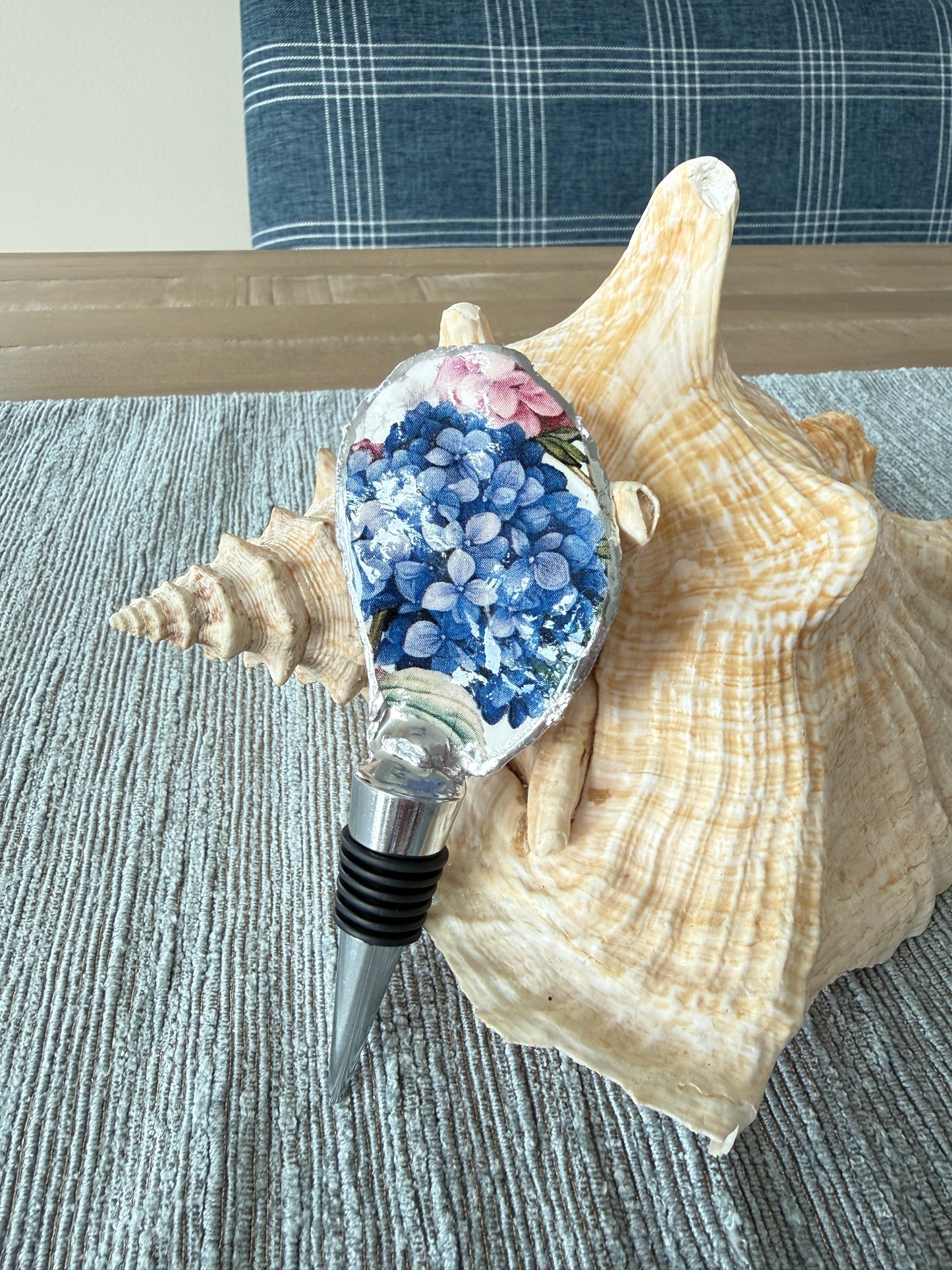 Oyster Shell Wine Stopper