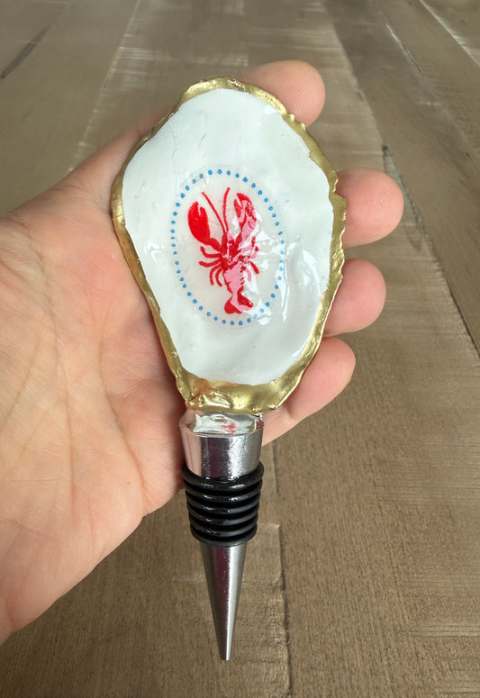 Oyster Shell Wine Stopper