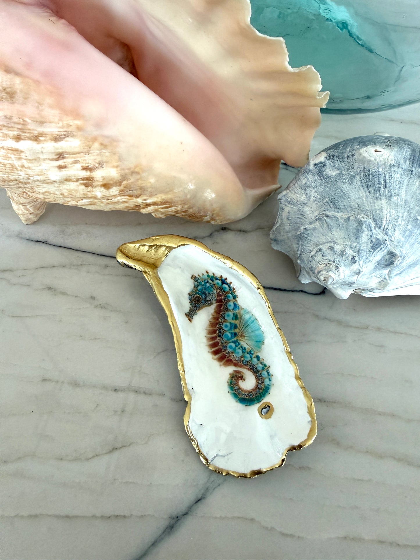 Oyster Shell Trinket Dish