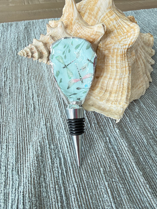 Oyster Shell Wine Stopper
