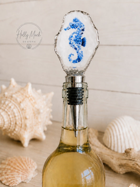 Oyster Shell Wine Stopper