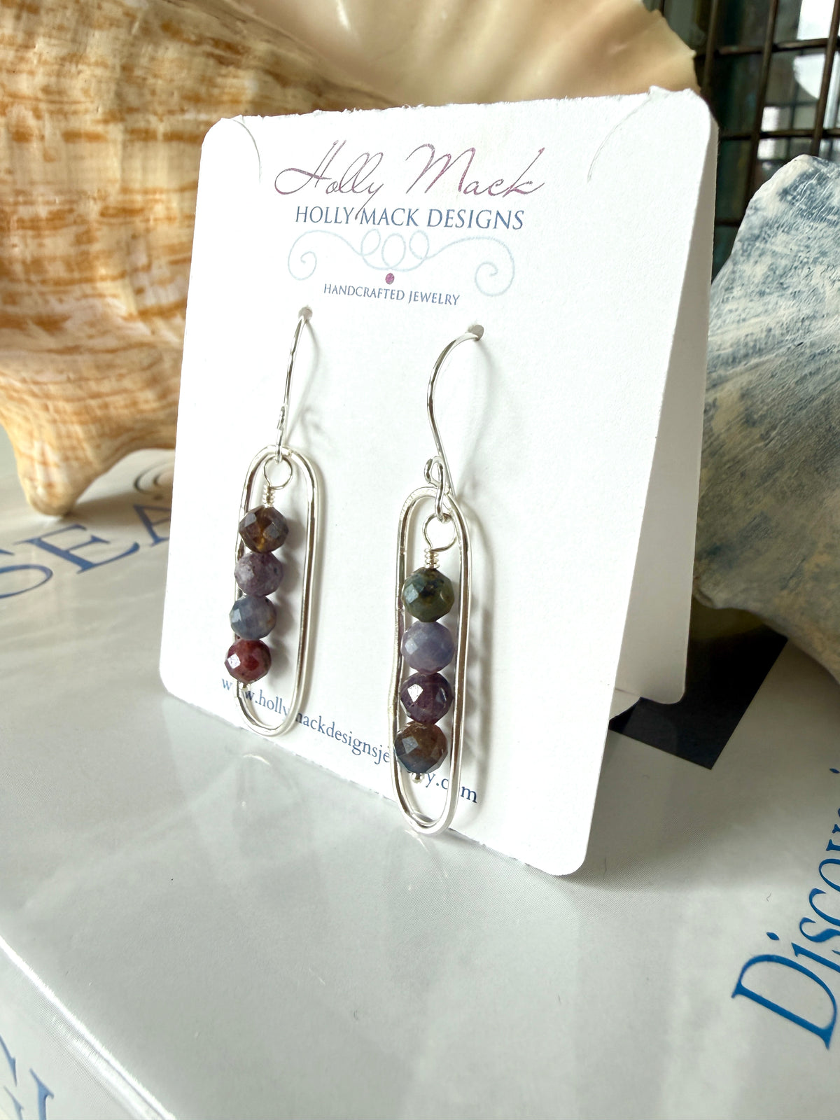 Ruby Dangle Earrings