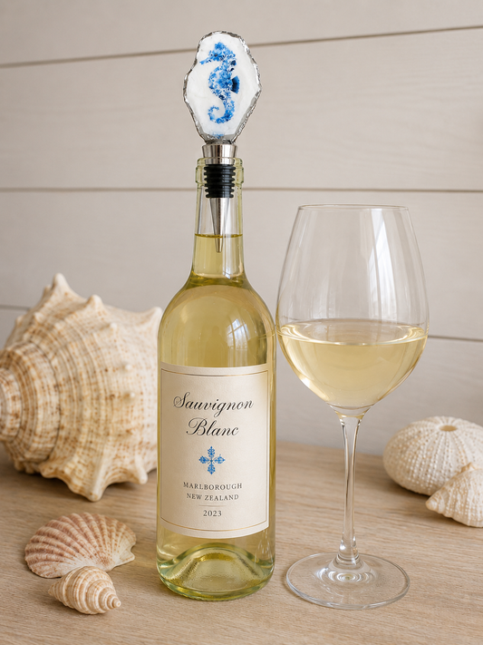 Oyster Shell Wine Stopper