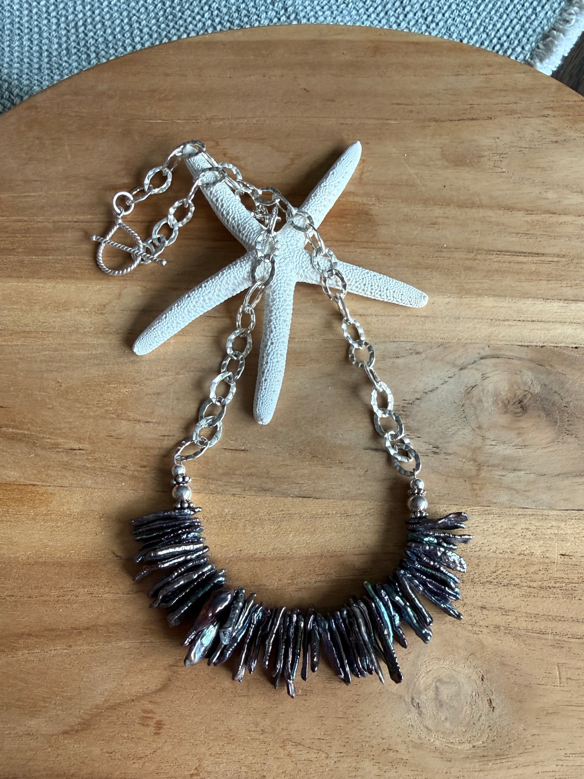 Biwi Stick Pearl Necklace