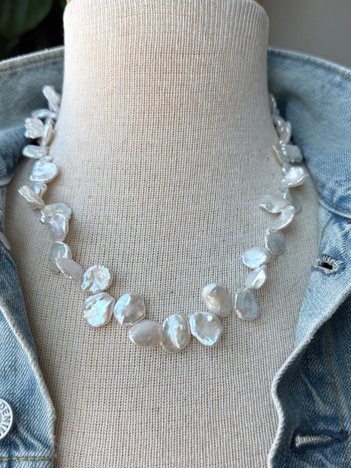 Keshi Pearl Necklace
