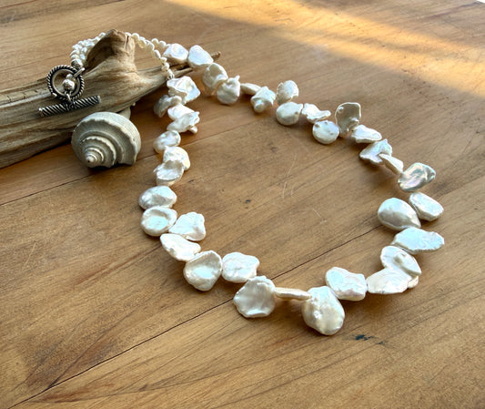 Keshi Pearl Necklace