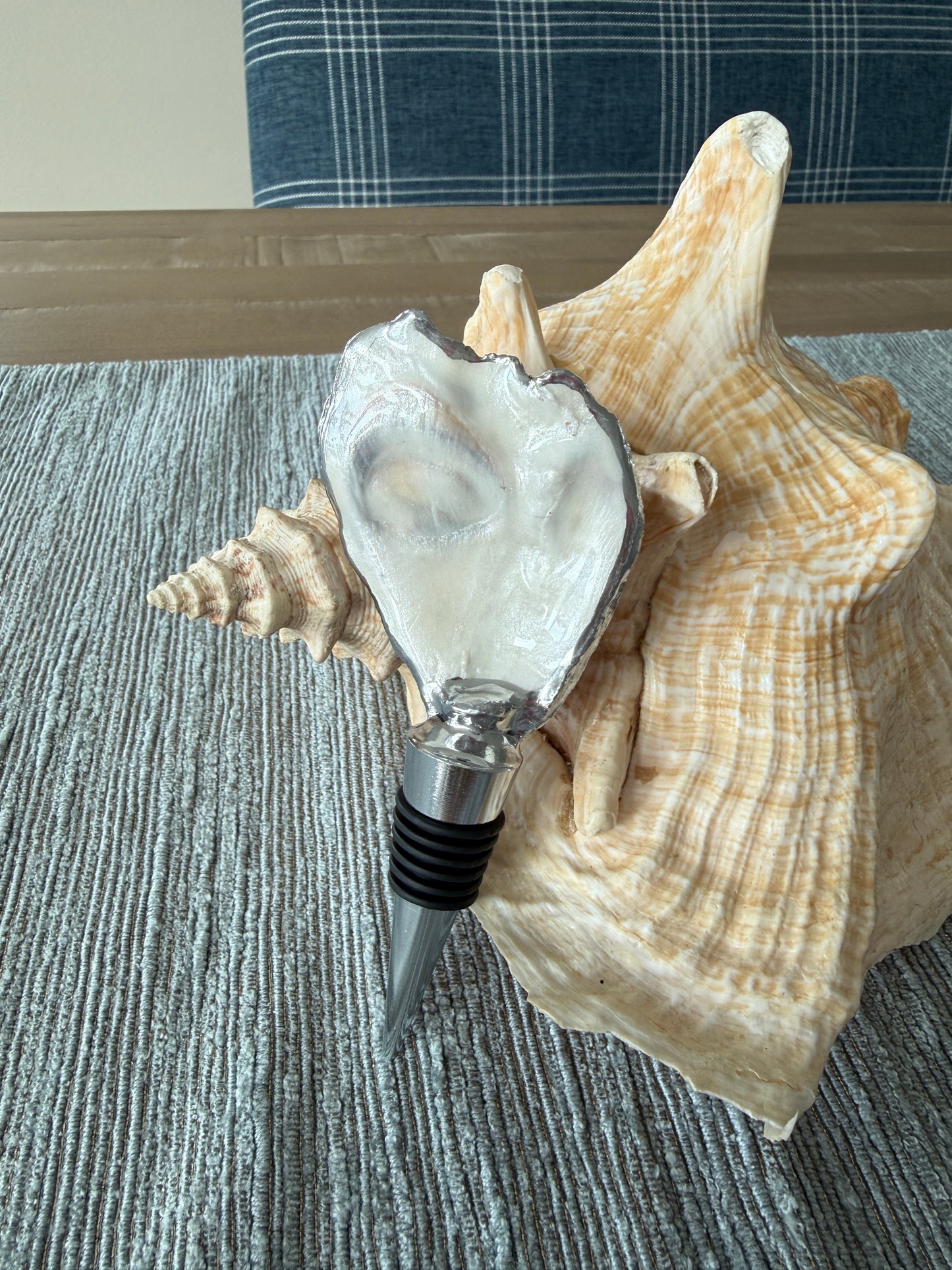 Oyster Shell Wine Stopper
