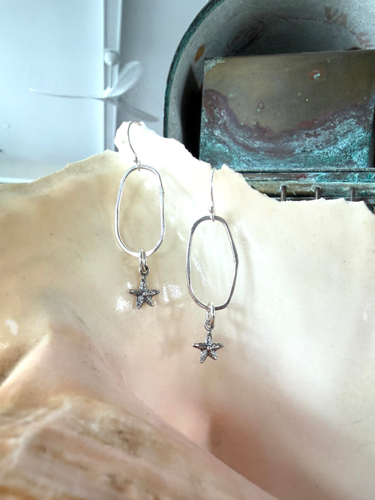 Starfish Dangle Earrings