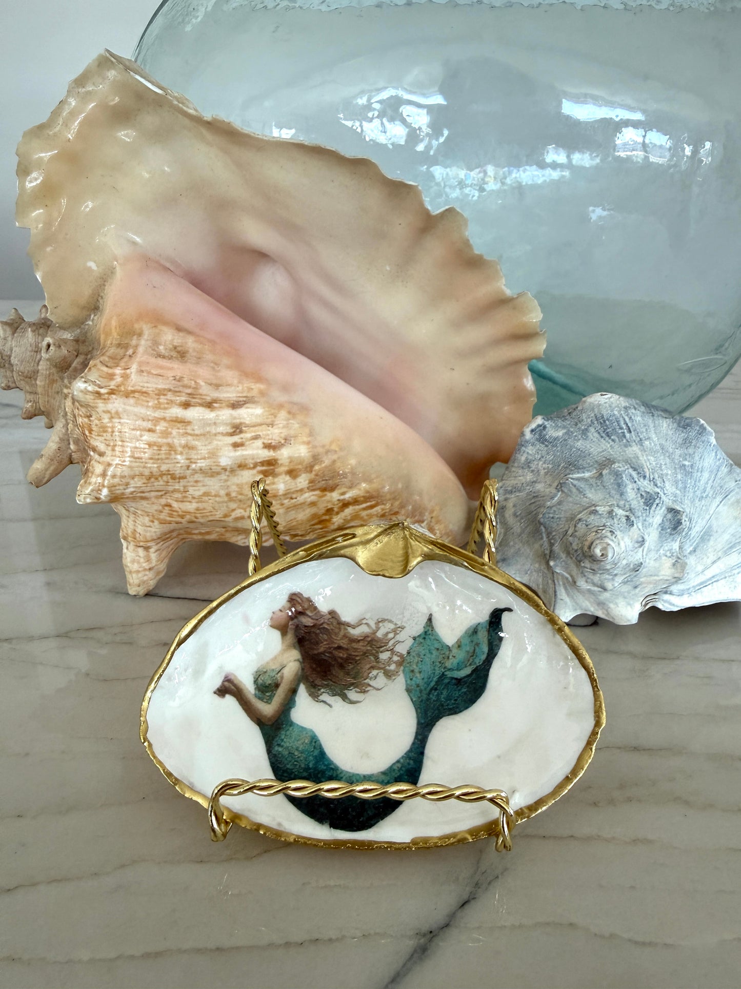 Clam Shell Trinket Dish