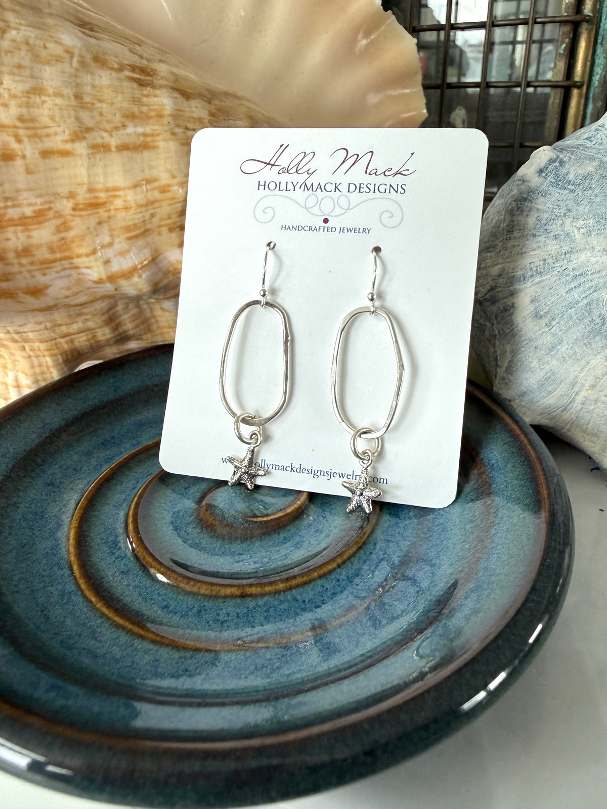Starfish Dangle Earrings