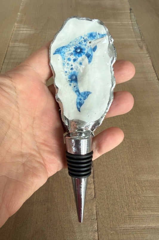 Oyster Shell Wine Stopper