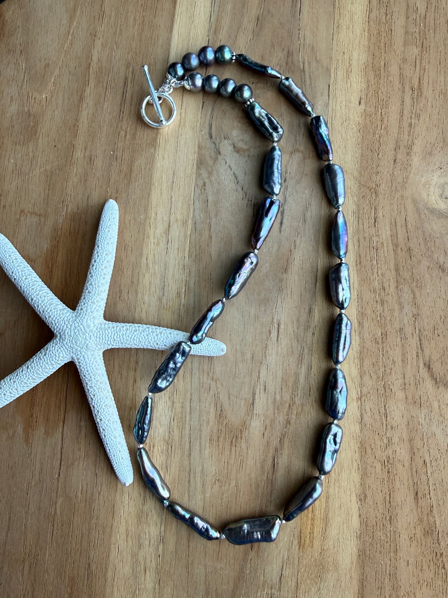 Freshwater Peacock Pearl Necklace