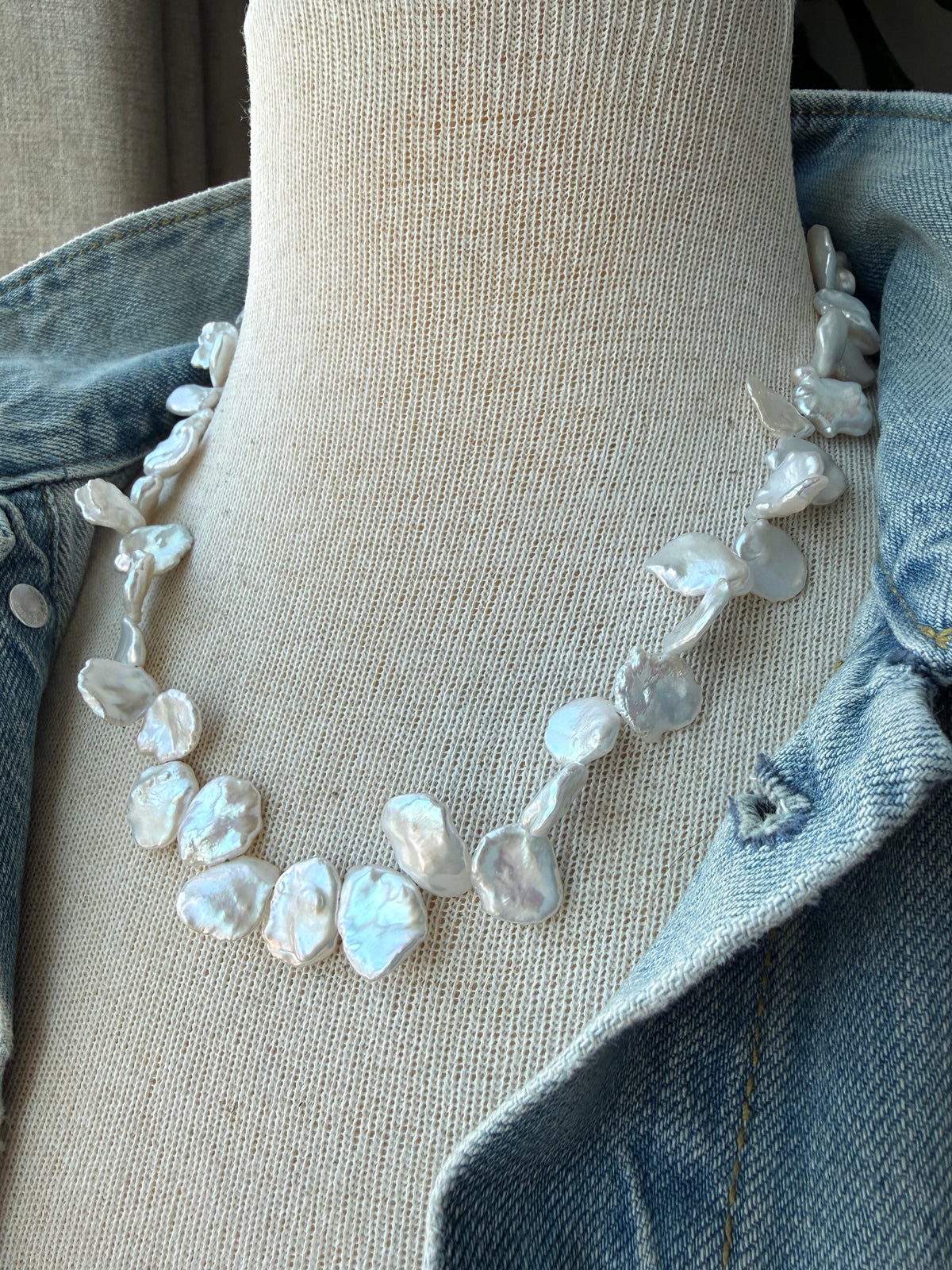 Keshi Pearl Necklace