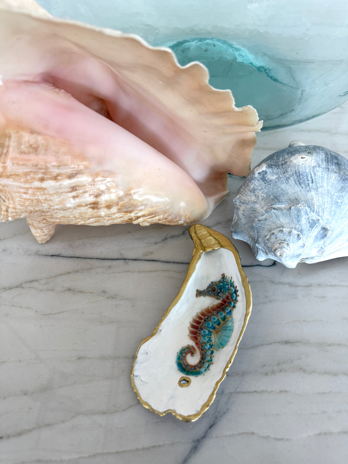 Oyster Shell Trinket Dish
