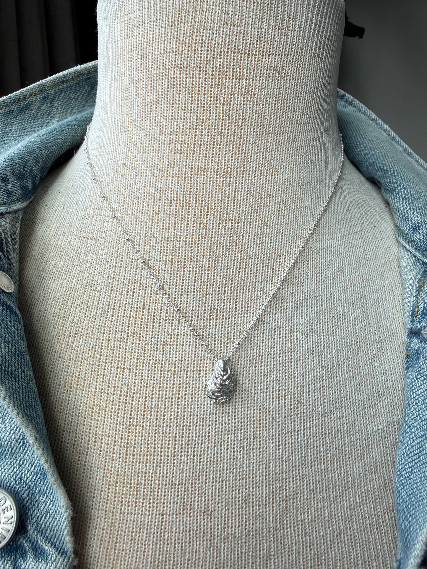 Mini Oyster Shell Necklace