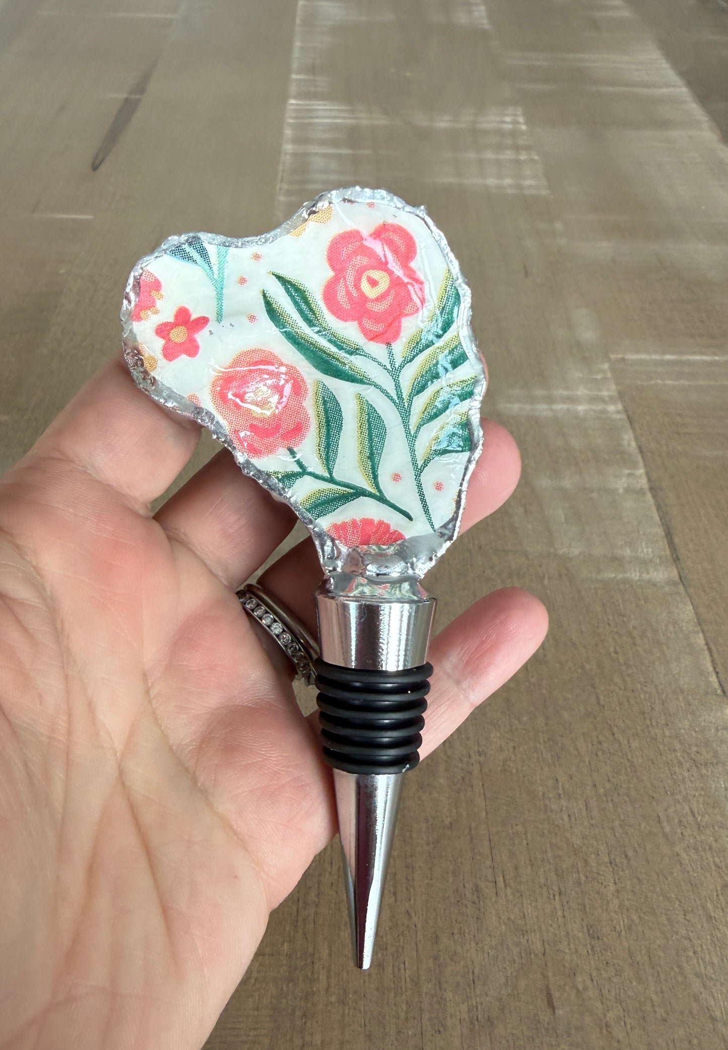 Oyster Shell Wine Stopper