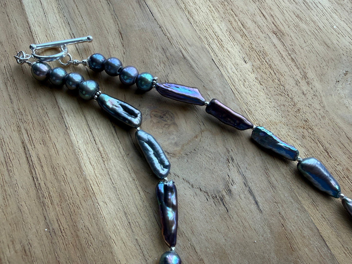 Freshwater Peacock Pearl Necklace