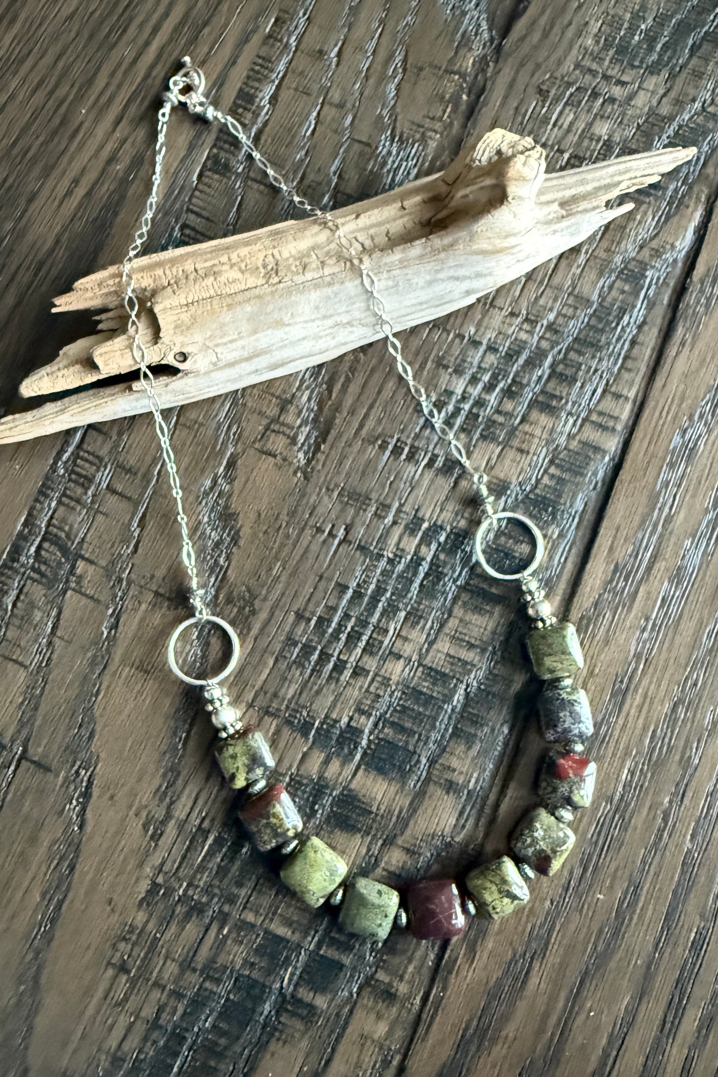 Dragon Blood Jasper Necklace