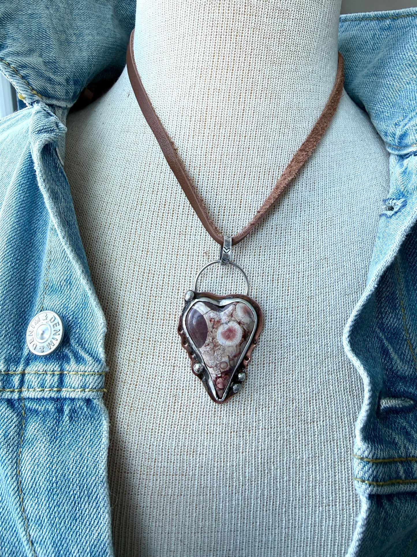 Birds Eye Rhyolite Necklace