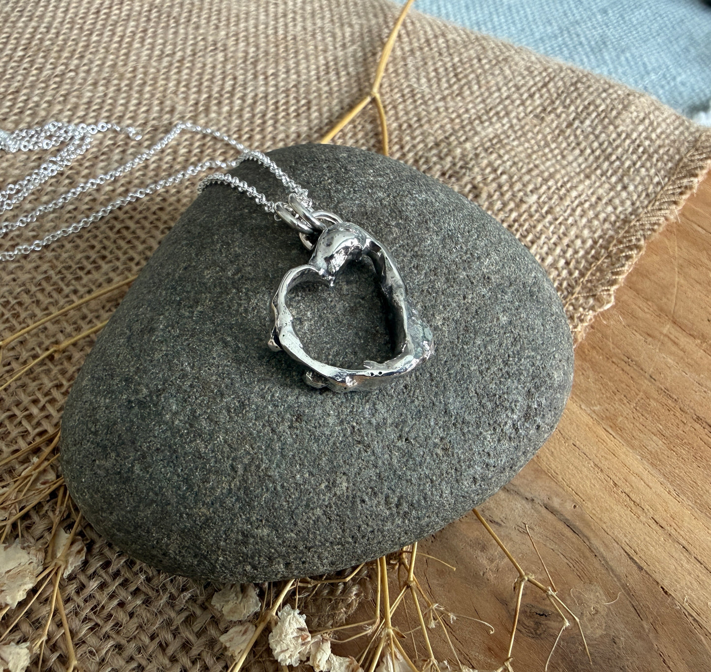 Small Resilient Heart Necklace