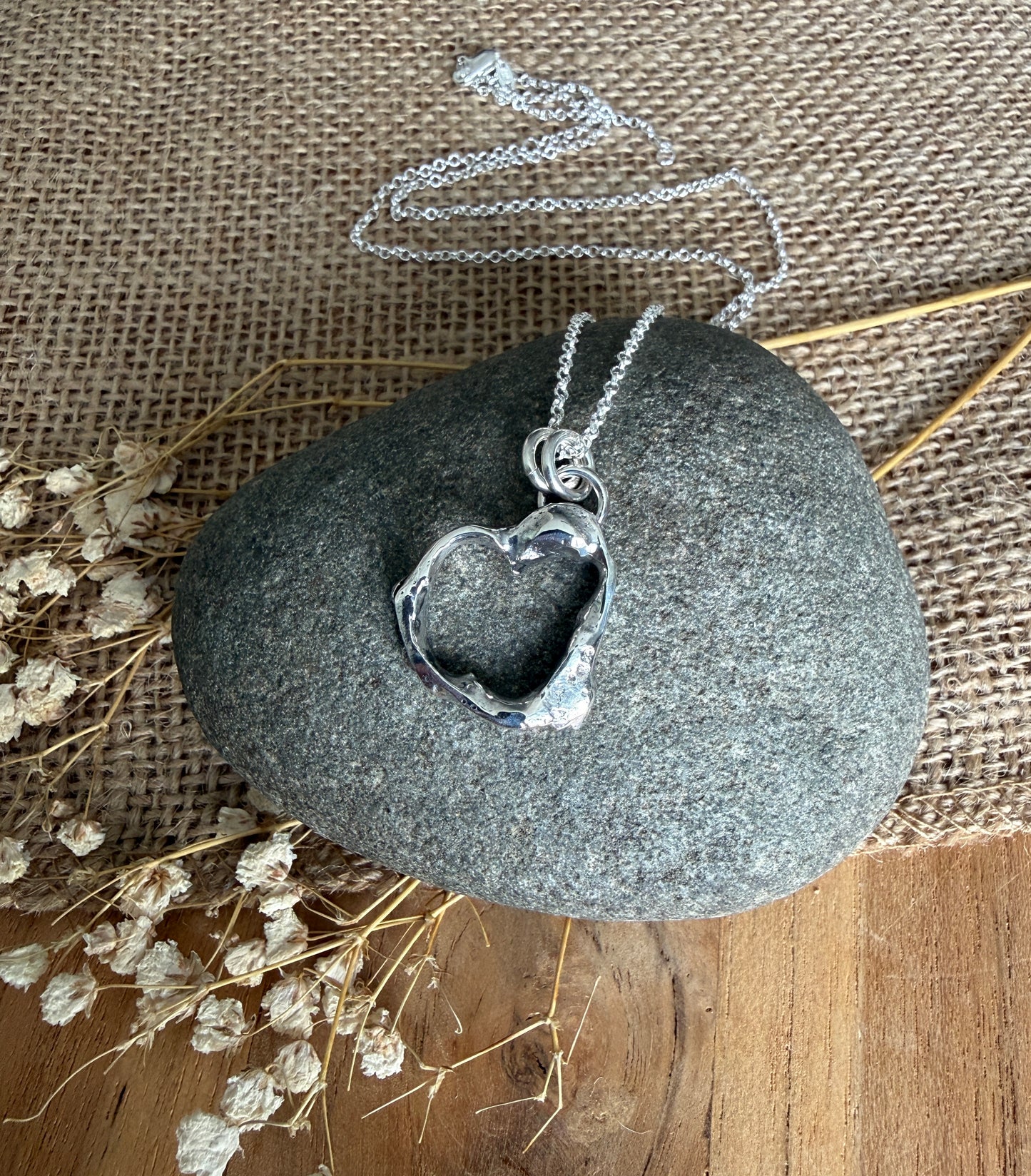 Small Resilient Heart Necklace