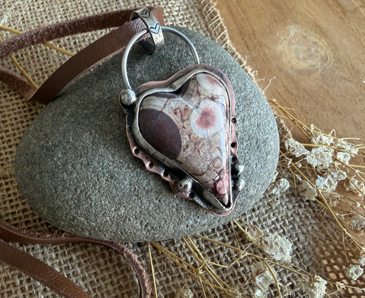 Birds Eye Rhyolite Necklace