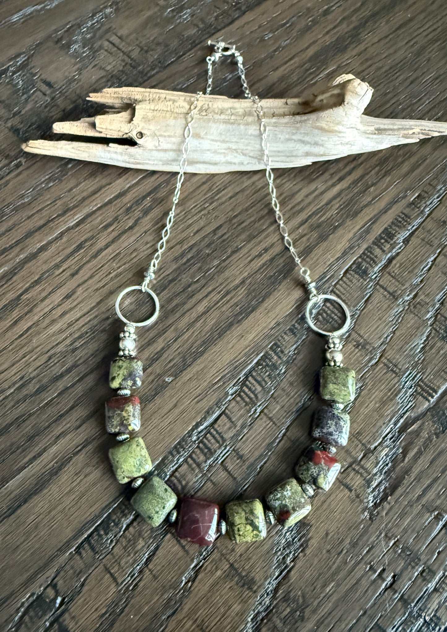 Dragon Blood Jasper Necklace