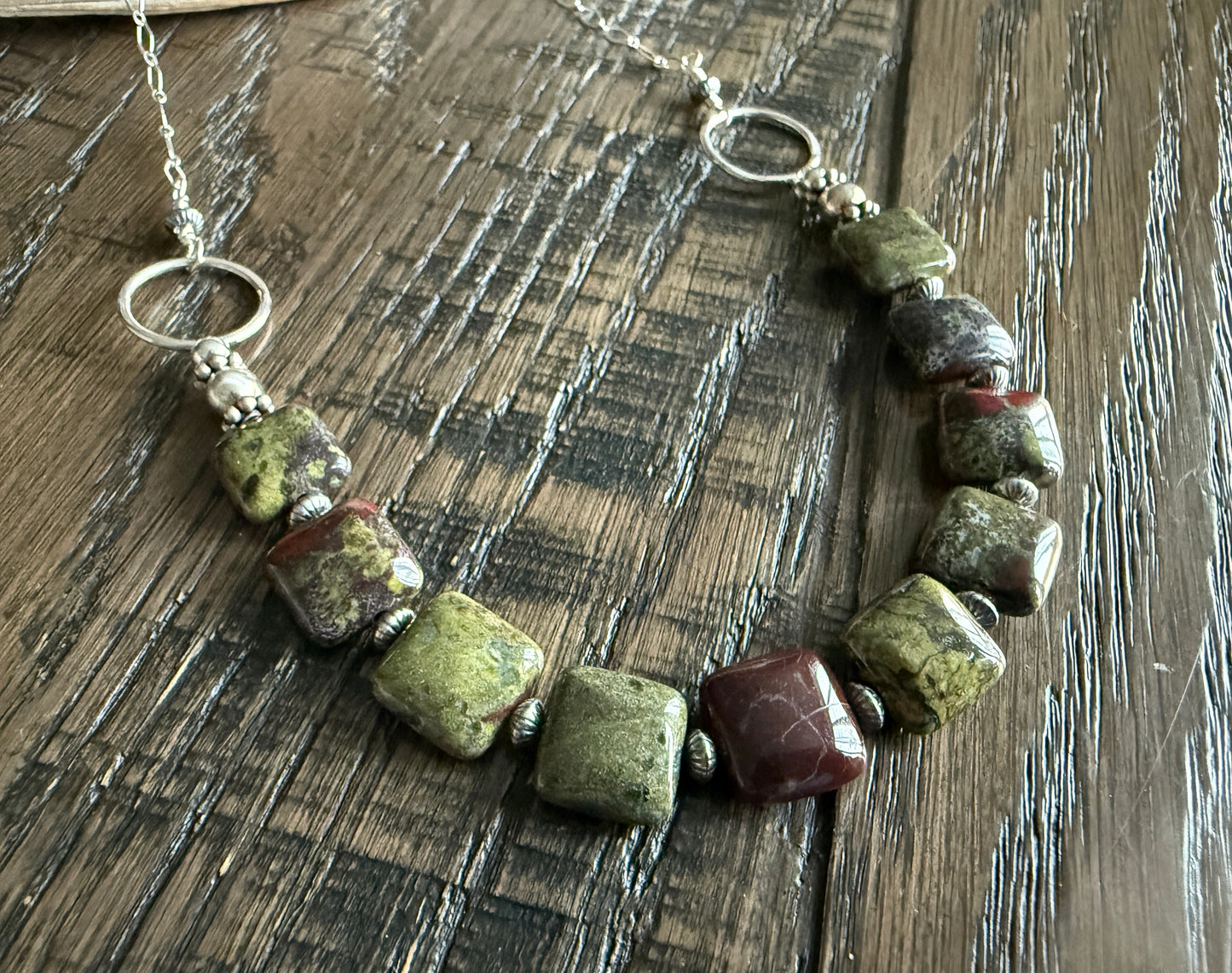 Dragon Blood Jasper Necklace