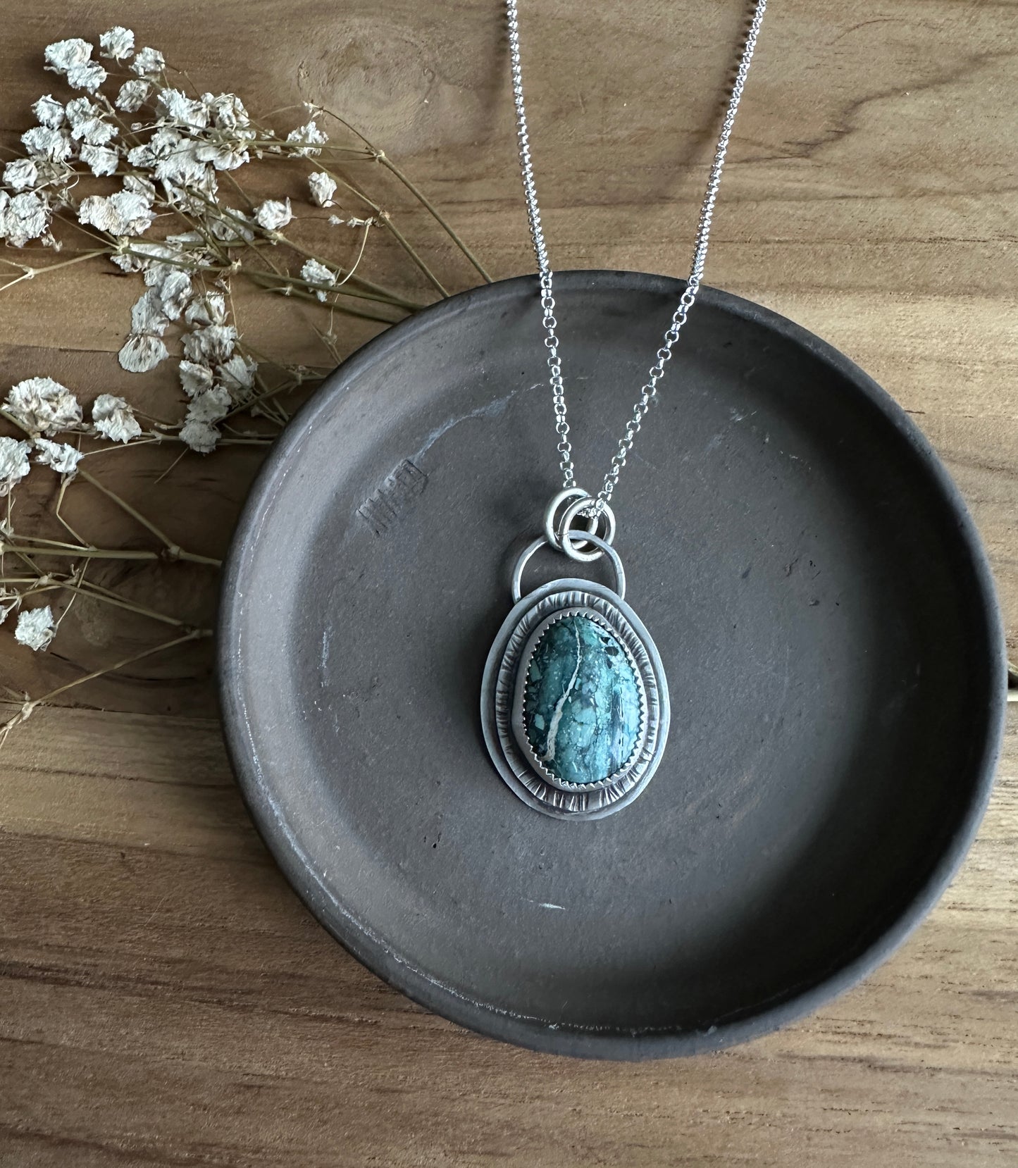 Mystic Sage Turquoise Necklace