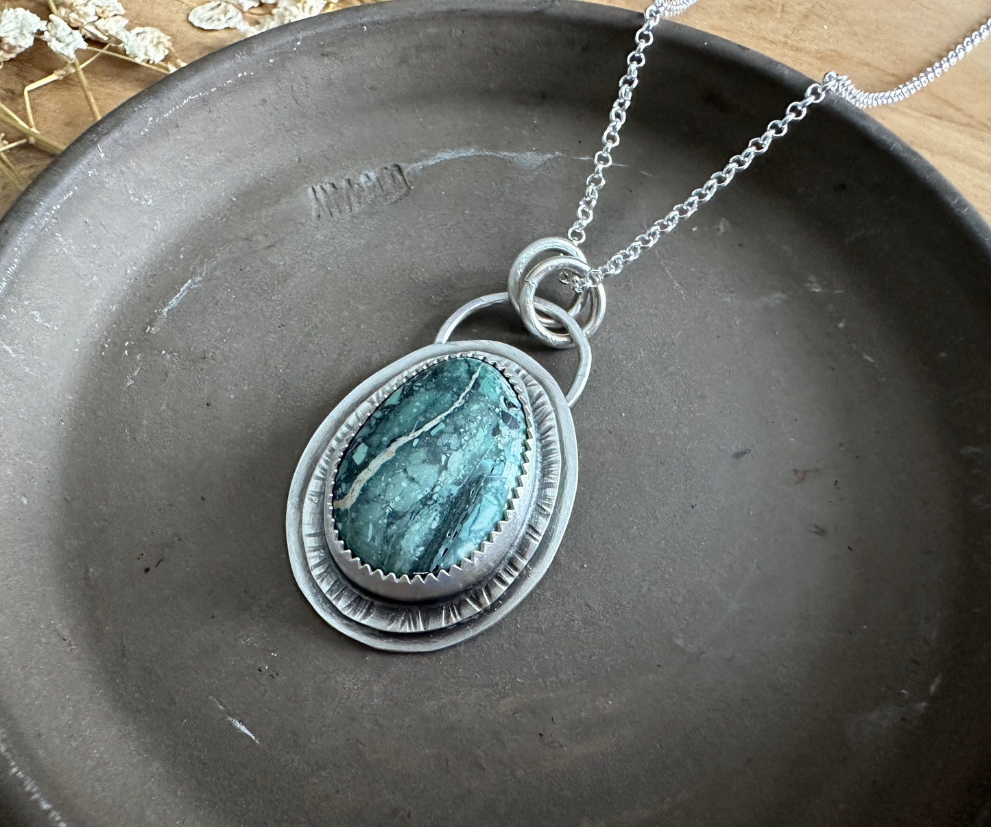 Mystic Sage Turquoise Necklace