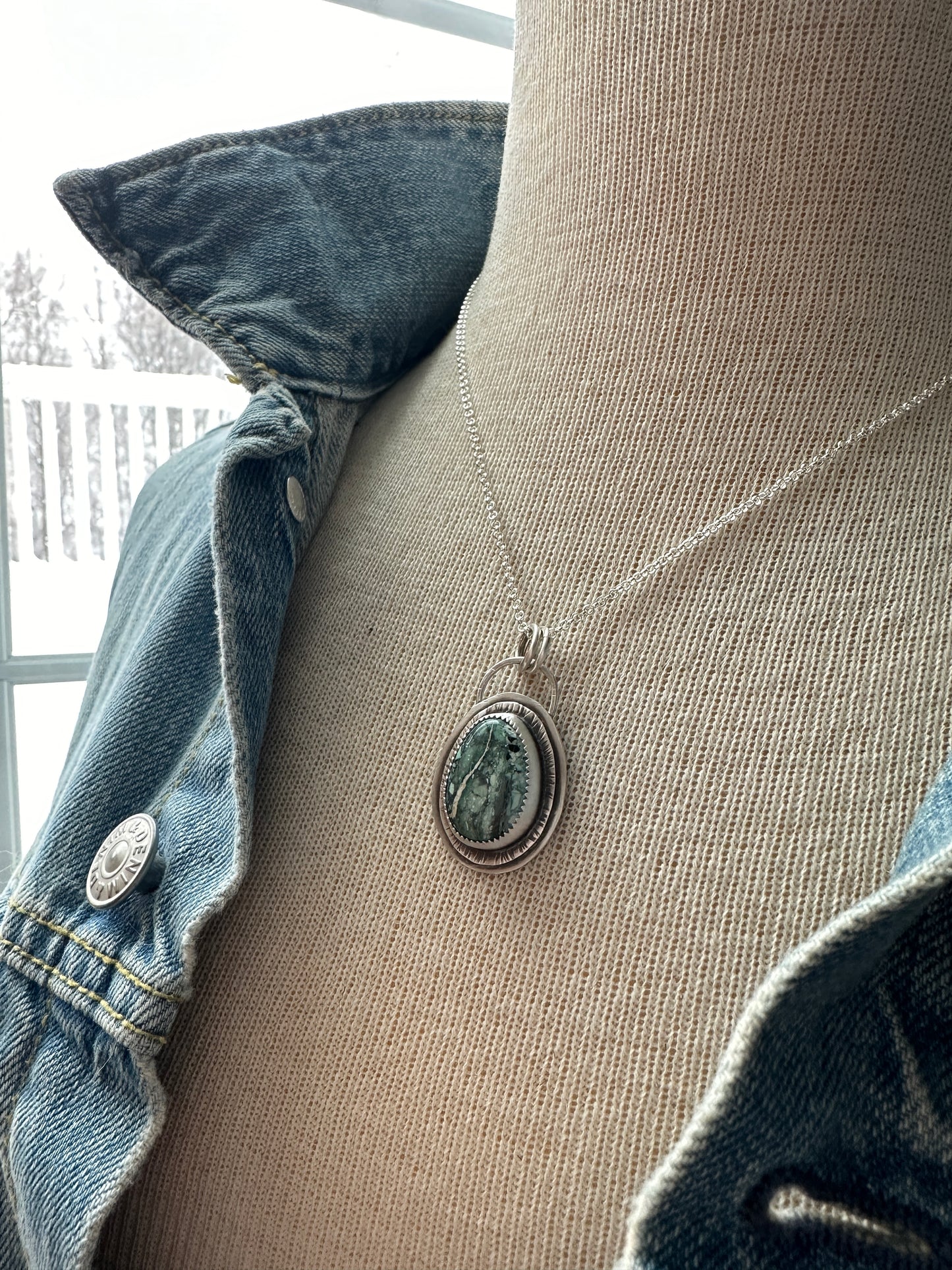 Mystic Sage Turquoise Necklace