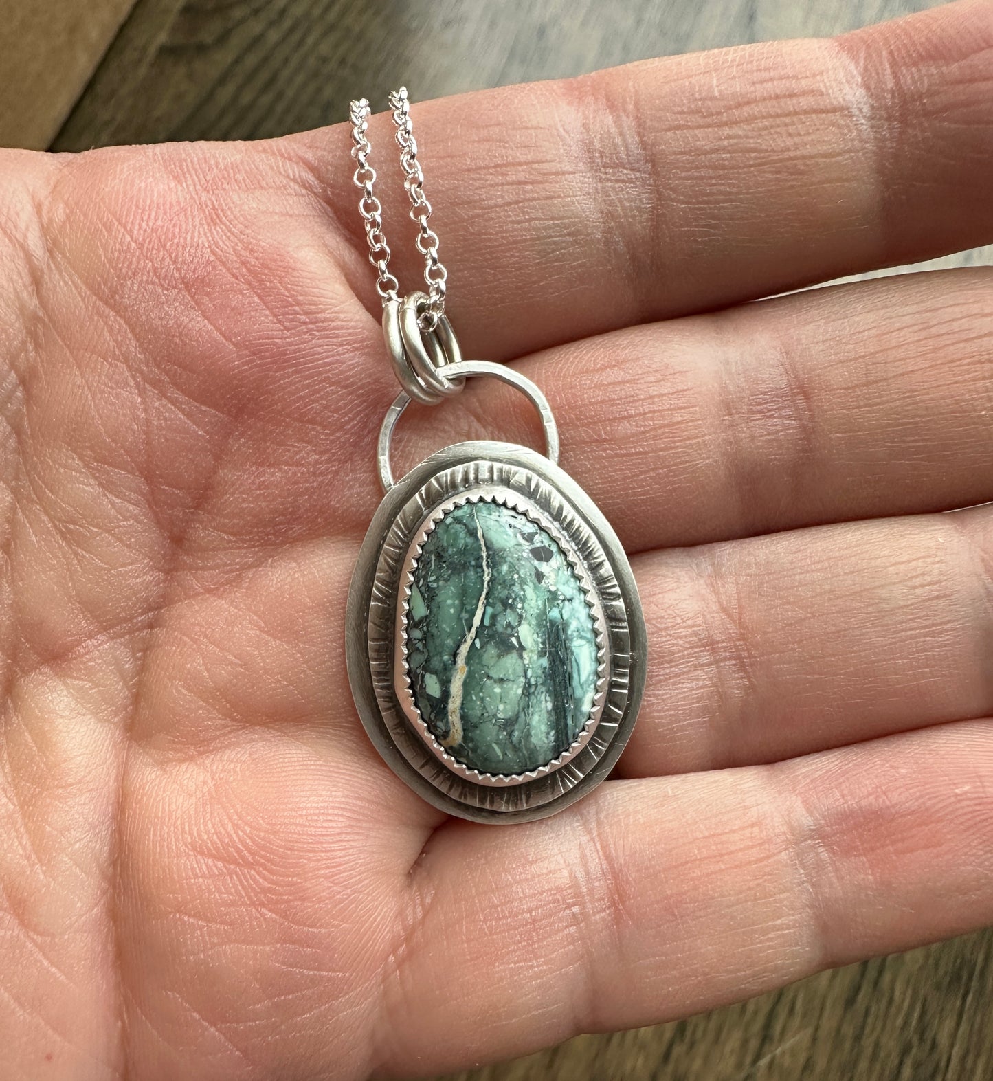 Mystic Sage Turquoise Necklace