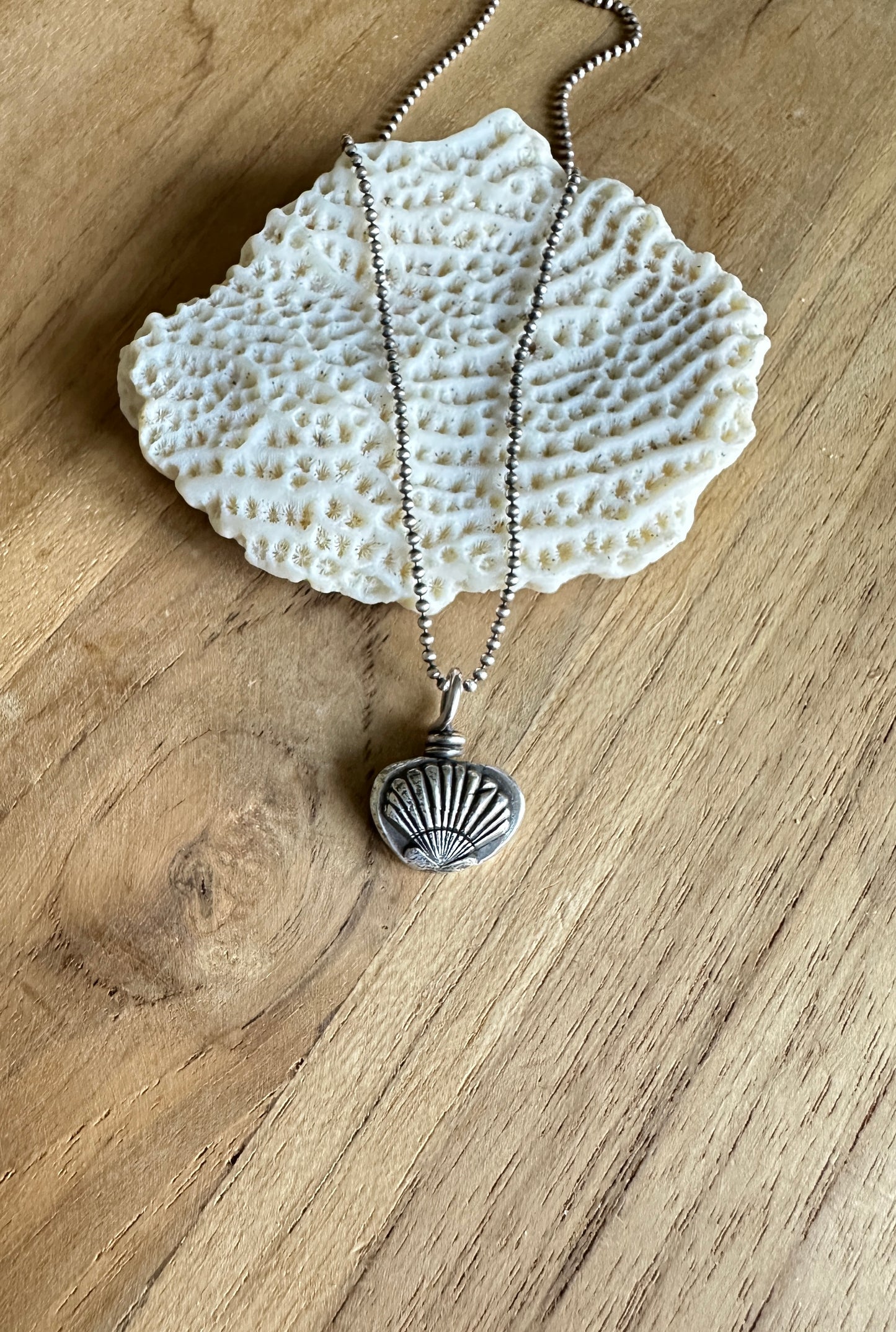 Sea Shell Nugget Necklace